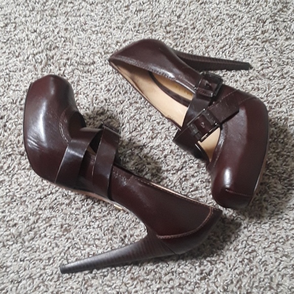 LA.M.B. Finsbury Mary Jane Platform Pumps - Picture 4 of 8